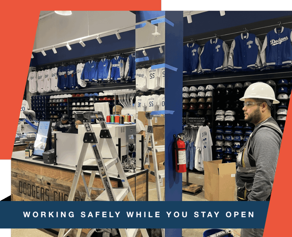 working safely while you stay open